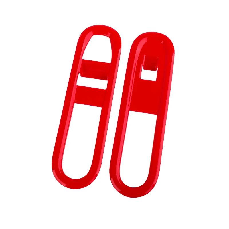 2PCS For Mini Cooper J01 2024 2025 Car Window Lift Switch Panel Frame Decorative Cover Stickers Car Interior Accessories