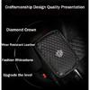 Console Box Pad Car Accessories Leather Armrest Cushion Cover Center Black