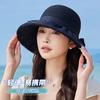 Summer hat female grass top hollow breathable bucket hat bow sun hat sun hat