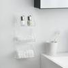 Plastic Mirror Cabinet Organizer White/Transparent Sundries Organizer  Bedroom