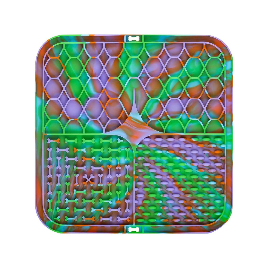 Коврики для вылизывания для собак с присосками для снятия тревоги, Масляные коврики для вылизывания для собак, Диспенсер для медленного кормления для груминга, купания и дрессировки собак и кошек