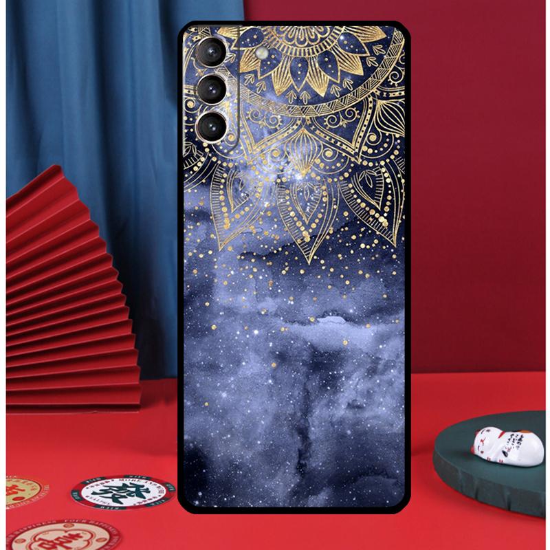 Мандала Мандала Чехол для телефона Для Samsung Galaxy S25 Ultra S9 S10 S20 S21 S22 Plus S23 FE S24 Ultra Задняя крышка