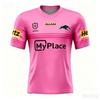 2026 NRL Оливковая форма для регби Спортивный костюм для тренировок 3D-печать Летний дышащий быстросохнущий тонкий семейный футболка