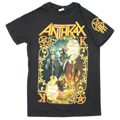 Men's Anthrax Death Has Just Begun 2018 World Tour T-shirt Small Black