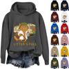Women's Fashion Daily Versatile Casual Sweatshirts Long Sleeve Hooded Top Sweatshirts