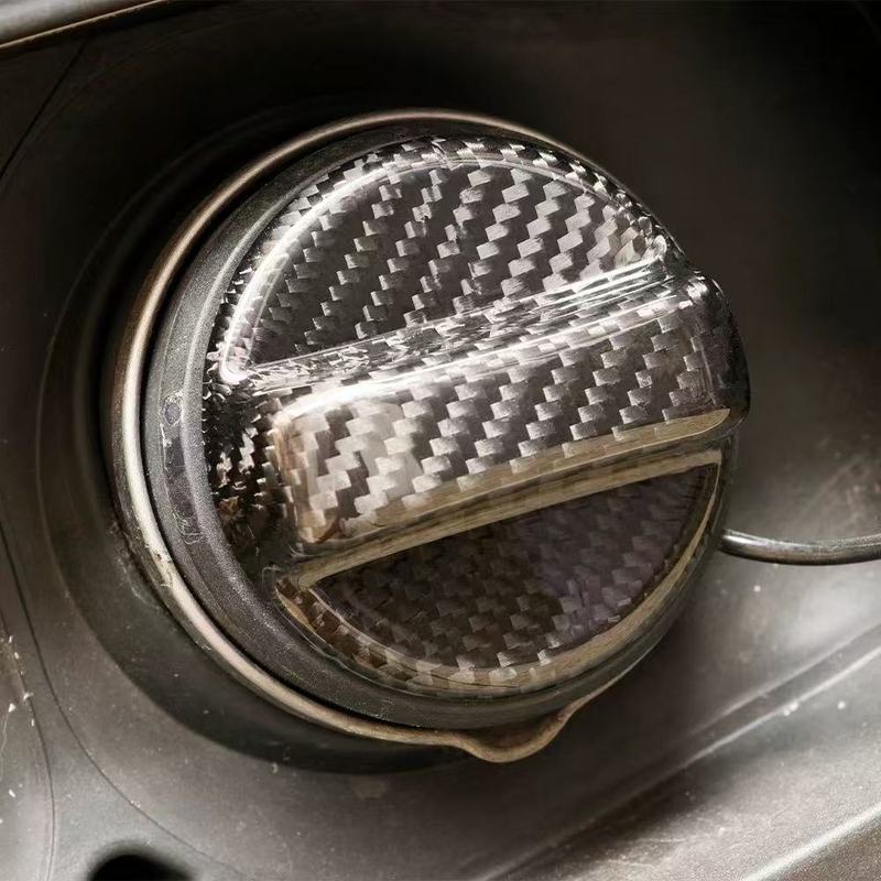 Carbon fiber fuel tank cover trim For BMW 7 1 2 3 4 5 6 Series X1 X3 F25 G01 X4 F26 G02 X5 F15 X6 F16 M Performance Accessories