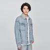Lee Denim Jackets Unisex Lapel Moderate Straight Fit LUT010804203487A08744