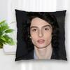 Hot Sale Custom Finn Wolfhard Square Pillowcase Zipper Pillowcase Living Room Bedroom Multi-Size 35x35cm 45x45cm