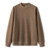 Men's Fleece Lined Round Neck Sweater