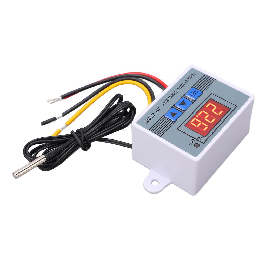 Digital Temperature Controller Thermostat Heating Cooling Switch with Waterproof Probe 10A