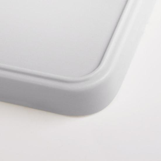 Фруктовая тарелка Прямоугольный сервировочный поднос Маслостойкий Легко чистится Широко используемое декоративное сервировочное блюдо Аксессуар для журнального столика