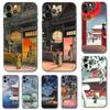 Чехол для телефона «Токио» в японском стиле для iPhone 5 5S 2020se 6 6s 7 8 plus x 10 XR XS 11 12 13 mini pro MAX, черная задняя крышка из ТПУ