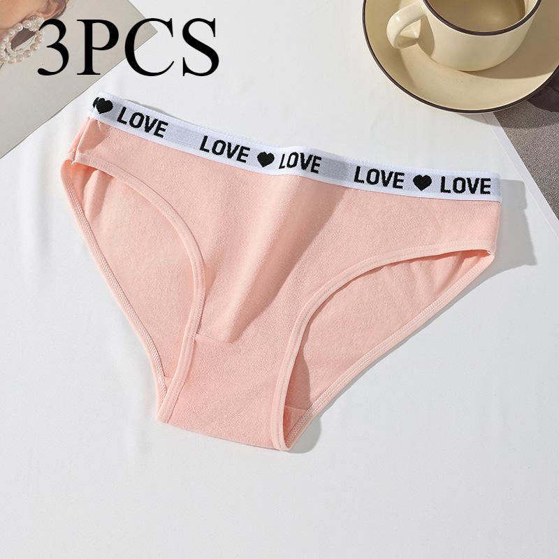 Женское нижнее белье, сексуальные спортивные бесшовные трусики-стринги с надписью «Письмо» из хлопка с низкой талией и треугольными чашечками
