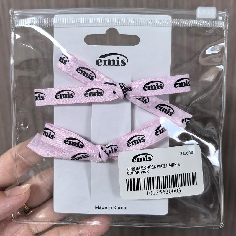 Korean Plaid BB Hair Clip for Women - Chic Forehead, Bangs, and Side Styling Accessory