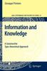 The Information and Knowledge : A Constructive Type-theoretical Approach : 10 Book
