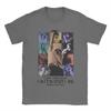 Louis Tomlinson world tour Mens T Shirts  Vintage Tee Shirt Short Sleeve Crewneck TShirt Cotton Gift Idea Clothes
