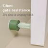 1pc Silicone Door Stopper Magician No Punching Required Bedroom Door Stopper Mute Anti-collision Door Stopper Desktop Decoration