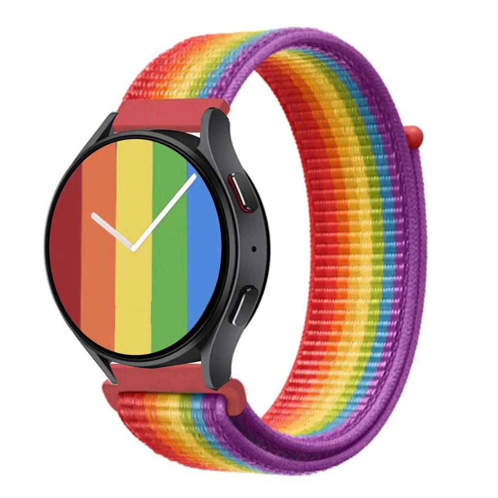 Нейлоновый ремешок-петля 20 мм 22 мм для Garmin Forerunner 265 965 255 255M 245 645 158/Venu 2Plus/Vivoactive 4 3/Venu SQ 2 Ремешок для браслета