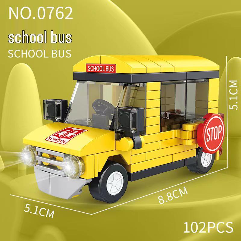 Образовательная модель гоночного автомобиля, совместимая с LEGO, игрушка из мини-строительных блоков