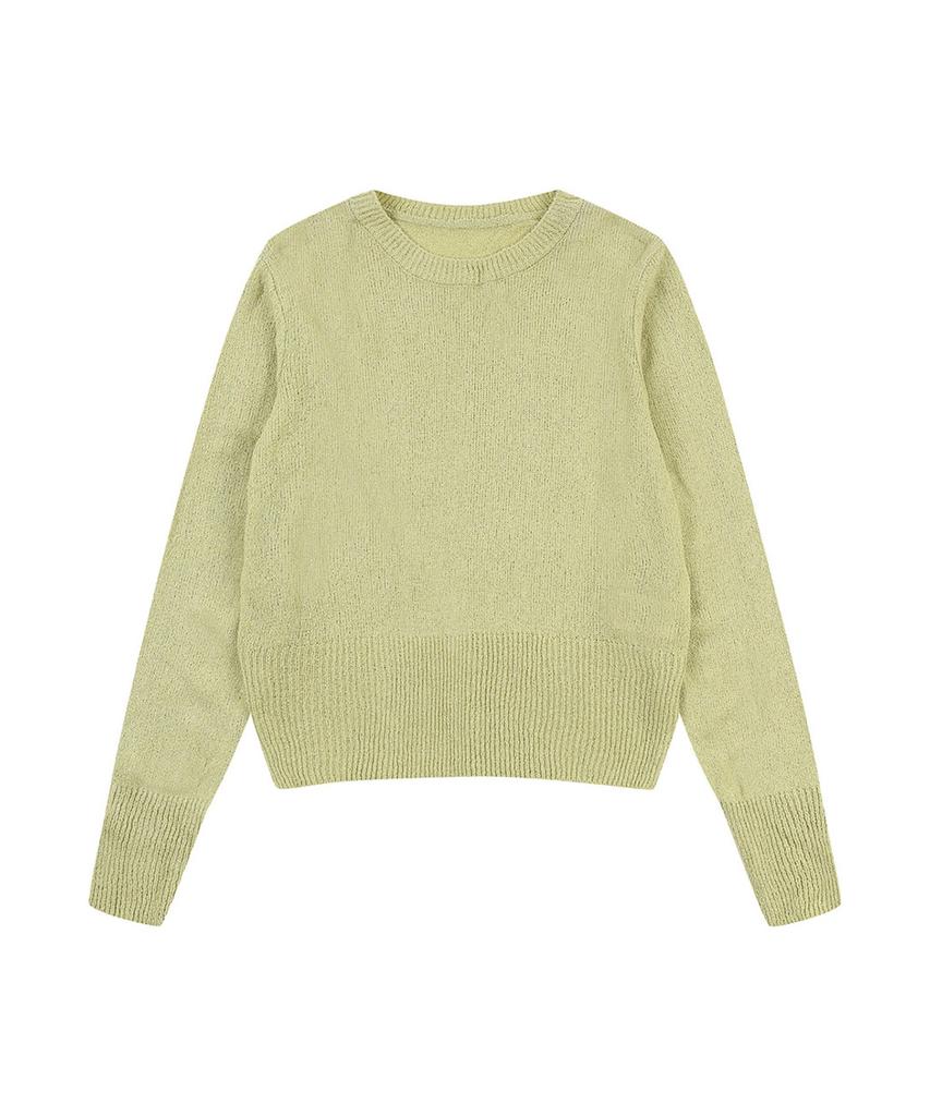 VANAKE Round Neck Design Knit_Vb35Ktq308Z