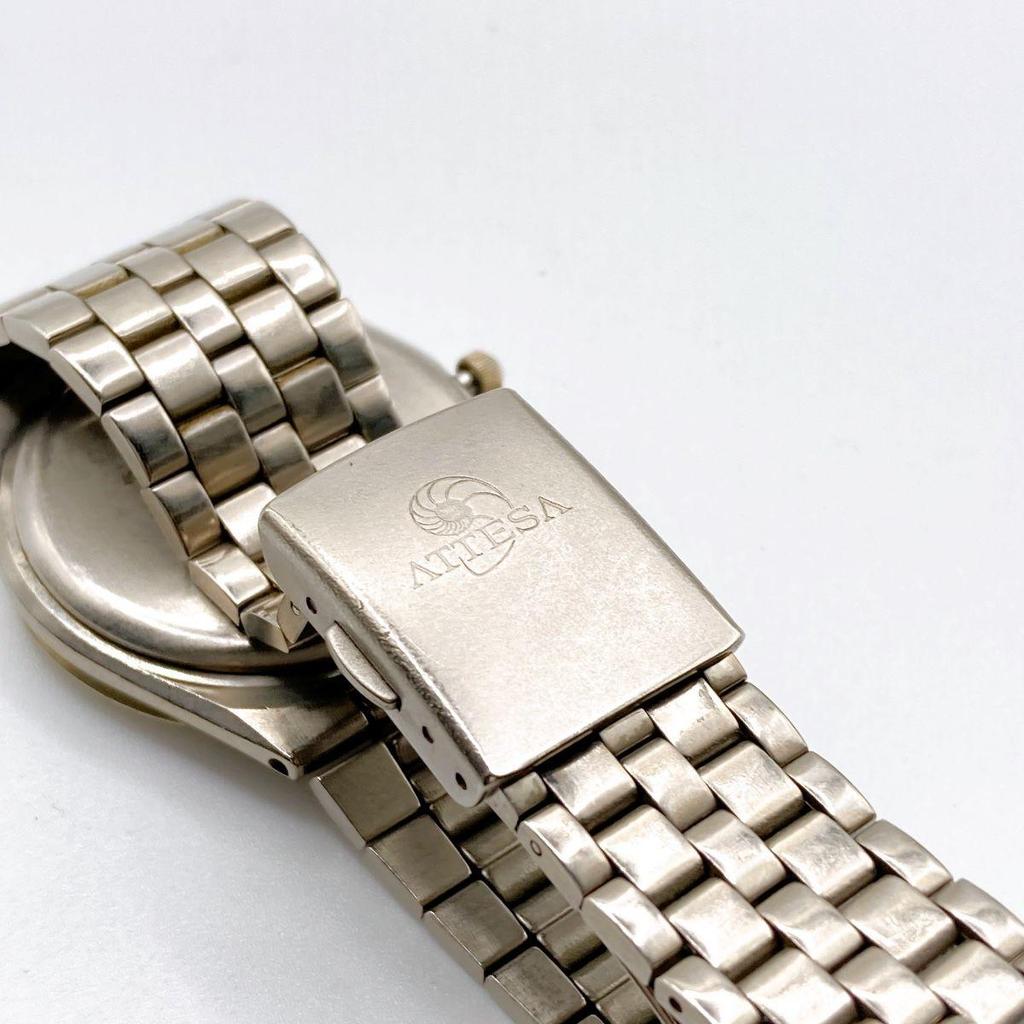 Used 419 CITIZEN ATTESA Men's Watch Quartz Working Titanium