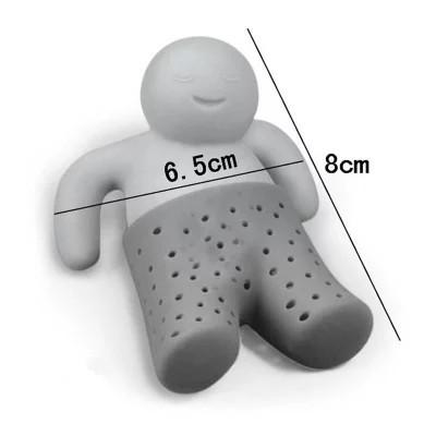 Silicone Tea Strainer Interesting Life Partner Cute Teapot Tea Filter Infuser Brewing Teapot Tea Accessories Kitchen Tools