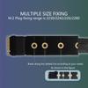 Кабель-удлинитель 64 Гбит/с M.2 на Oculink 4i PCIe4.0 Gen4 Посеребренный кабель для адаптера M.2 на SFF8611