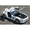 Welly 1/24 Металлическая модель автомобиля Mercedes-Benz SLS AMG Литье под давлением и игрушечные транспортные средства Коллекционная игрушечная машина Подарки на день рождения для мальчика