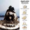 1pc Lord of the Rings Fellowship of the Ring Flannel Blanket Soft Warm Throw for Home, Office, Travel, All-Season Cozy Bedding GiftL1138