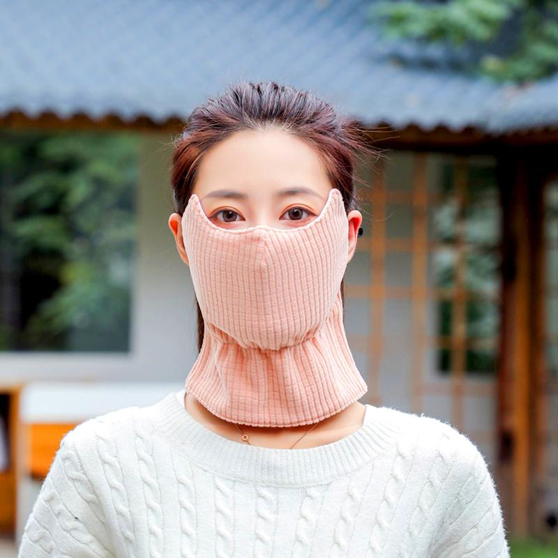 1 шт. модная маска для лица, шеи, защитная маска от холода, зимняя теплая мягкая дышащая наружная ветрозащитная