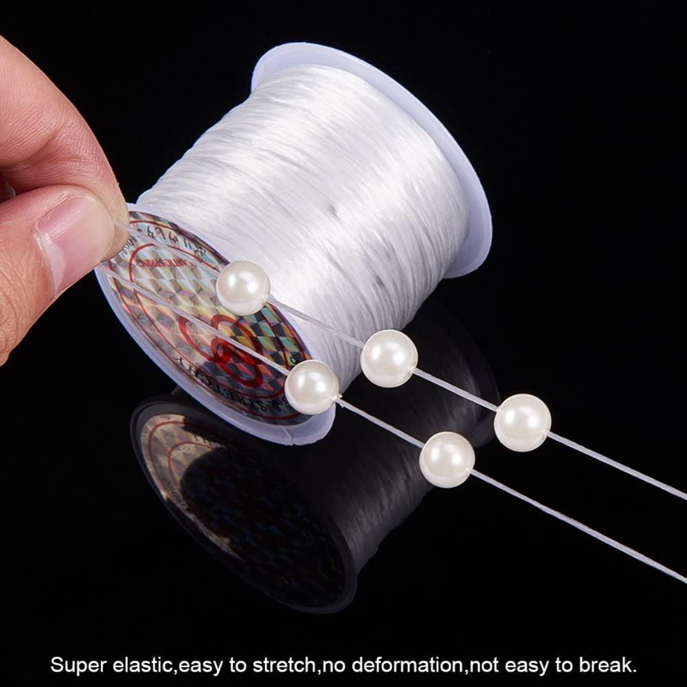 Making Rope Bracelets Craft Elastic Stretch Cord Beading Thread Fibre Wire Bracelet String