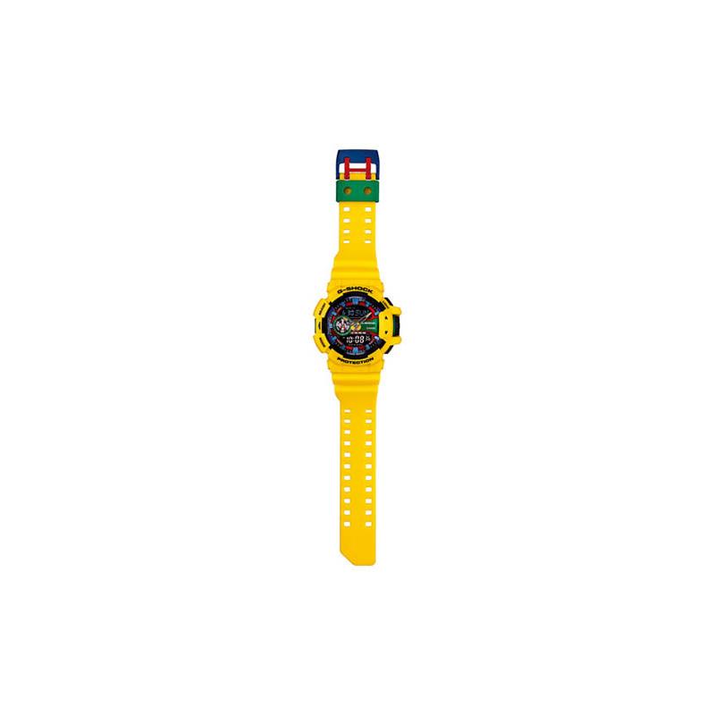 Casio Серия с двойным дисплеем LCD/стрелочным модный уличный крутой высококлассный классический стрелочный двойной дисплей циферблат спортивный водонепроницаемый кварцевый механизм GA-400-9A