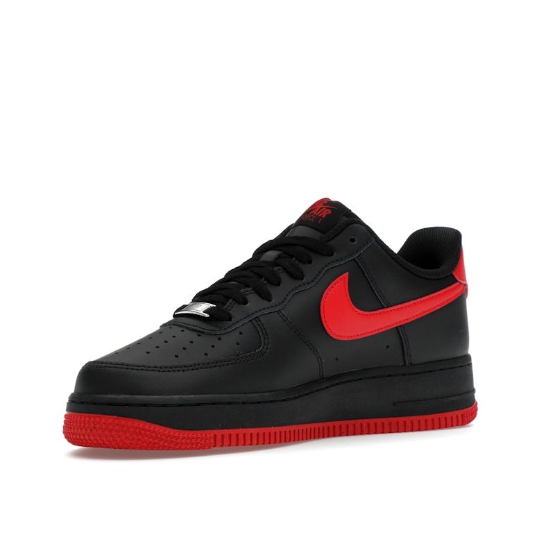 Nike Air Force 1 07 Bred Unisex Sneakers Black University-Red FJ4146-002
