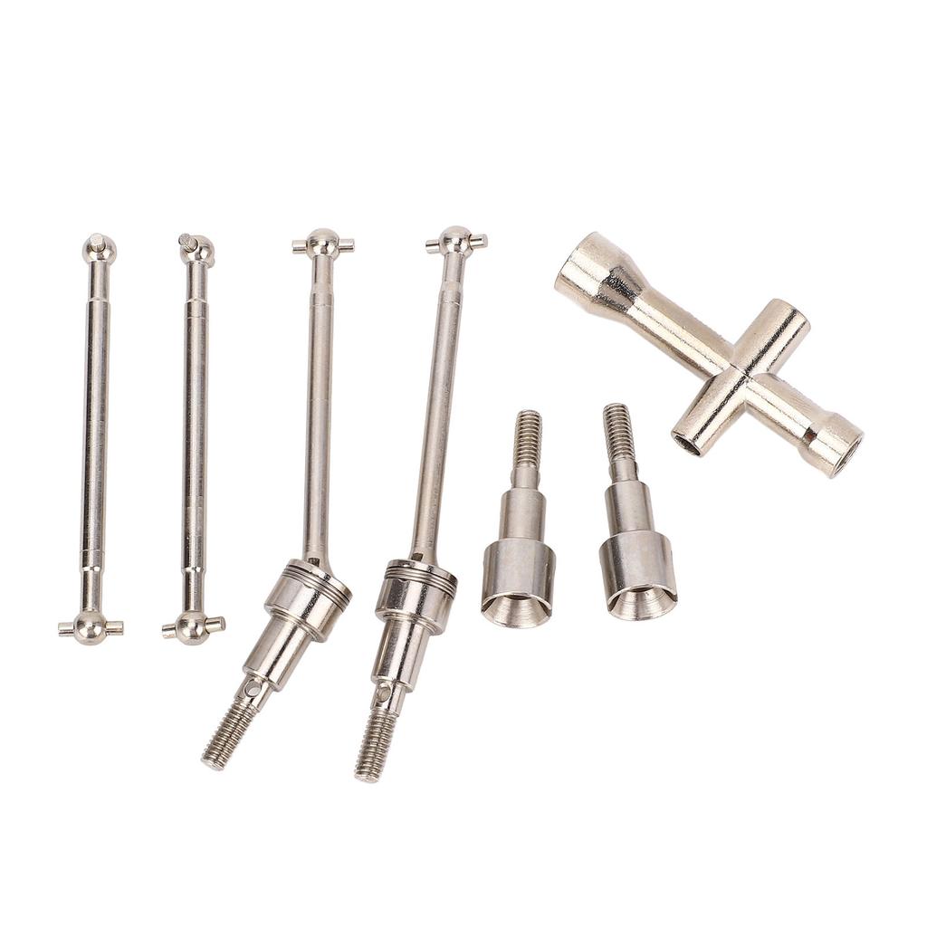 Комплект переднего и заднего приводного моста Металлический приводной вал Замена для 16101PRO 16102 16103 16201 Бесколлекторный