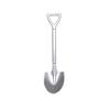Dessert Spoon Spade Head Design Stainless Steel Ice Cream Fruit Dessert