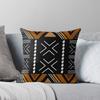 African Mud Cloth Bogolan Design Throw Cushions & Pillows Without Core