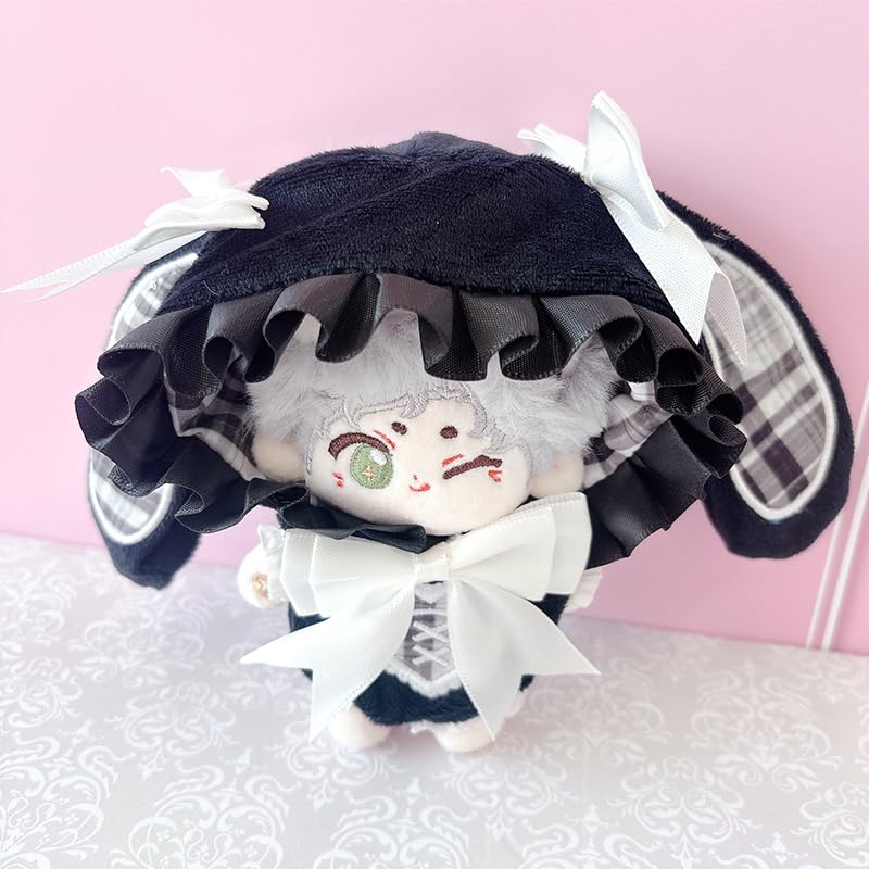 G-Trigger Plush Clothes Клетчатые кроличьи уши Kigurumi для мягких игрушек [Для 10-15 см] [Oshikatsu Goods] [Параллельный импорт]