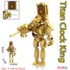 Moc Skibidi Toilet Builing Blocks Titan Clock Man 2.0 Camerman Speakerman TVMan Bricks DIY Moddel Toys For Kids Gift Easter Toys