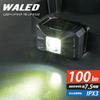 Налобный фонарь OHM Electric LED 100 ANSI, проводной, люмены, влагозащищенный, для улицы, соответствует требованиям, LC-H100-K, 08-1362