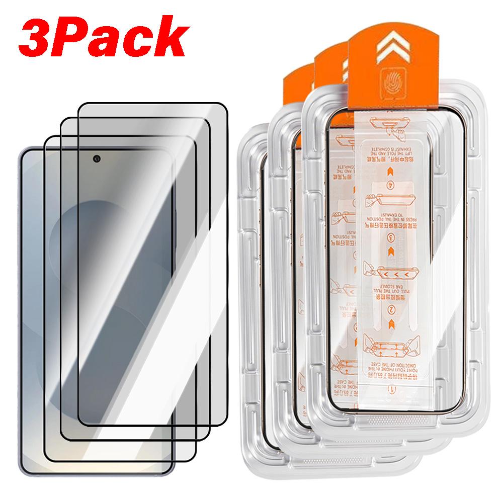 1-3 шт. Безпылевая, простая установка, закаленное стекло для Samsung Galaxy S25 S24 Plus, HD защитные пленки для Samsung S24 S 25 Ultra