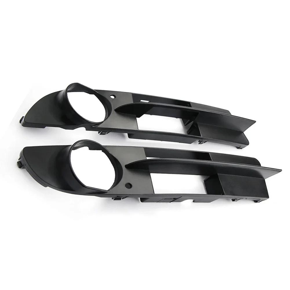 Brand New Mist Light Frame Front Bumper Car Convenient Durable E60 E61 Fog Light For BMW Grille Cover 2004-2007
