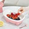 Фруктовница в форме ванны Кухонная столешница Домашнее украшение Чаша Хранение закусок для вечеринки