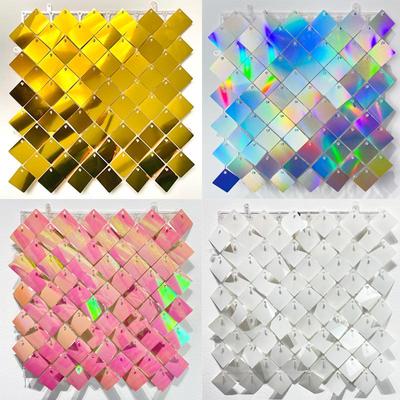 30x30 см мерцающие настенные панели с блестками фон отлично подходит для мероприятий, украшения дома, дня рождения