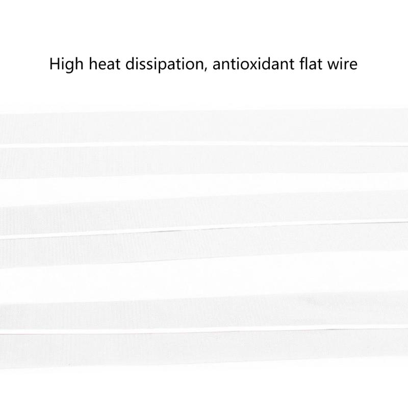 10PCS Sealing Machine Heating Coils Component For Pulse Sealers Heat Resistant Fabric And Wire 3 Length Option Included