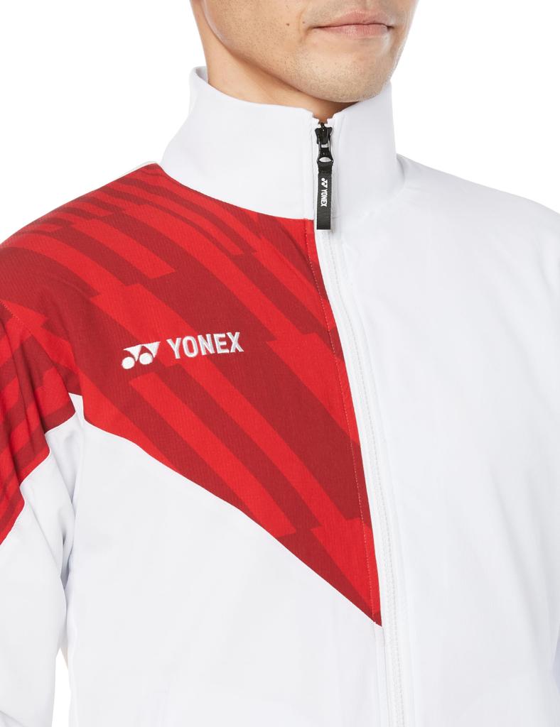 Рубашка с подкладкой для согрева от ветра Белая M [Yonex] Куртка, (Подходящий стиль), (011),