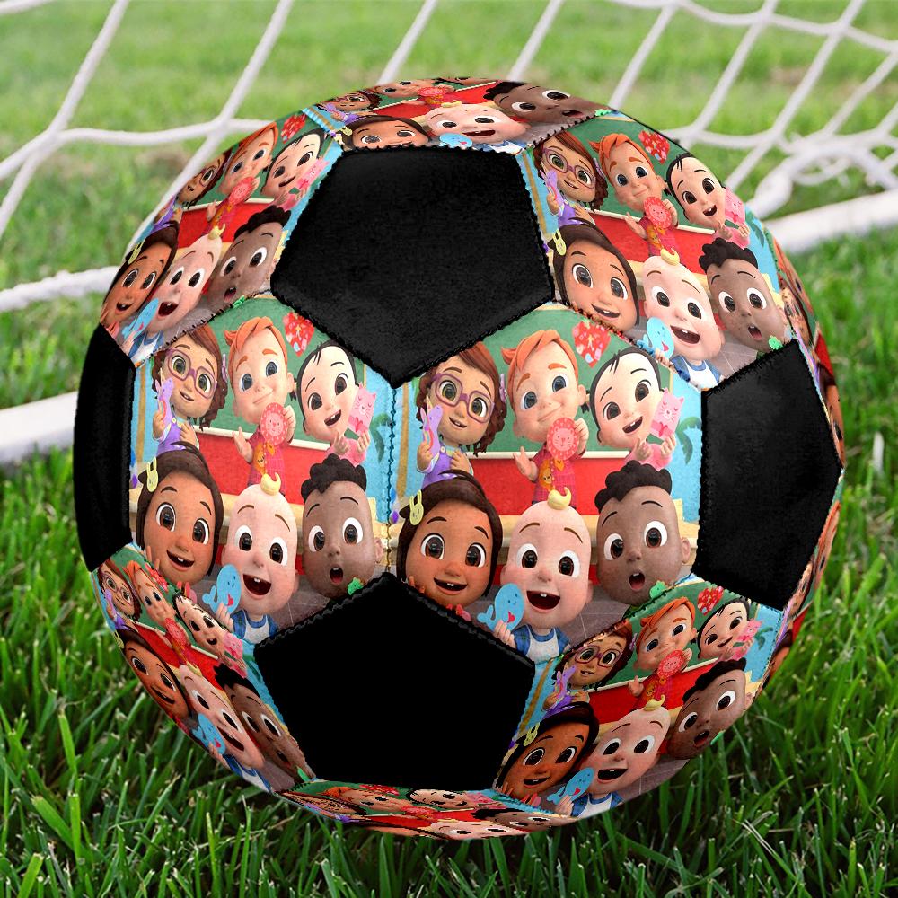 Cocomelon Theme Size 5 Soccer Ball, Suitable for Both Indoor and Outdoor Matches, a Gift Suitable for Everyone.