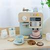 Wooden Coffee Machine Toy Set - Children's Cafe Role-Playing And Early Development Game Toy For Parent-Child Interaction