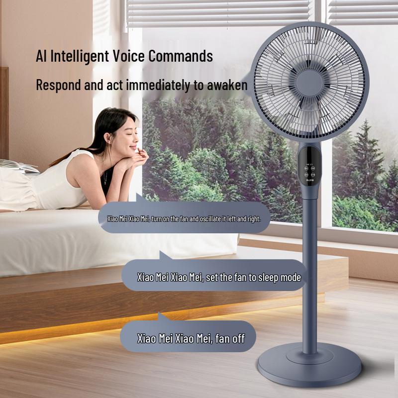 Умный напольный oscillating fan для дома и офиса