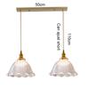 Home Decor Vintage Glass Pendant Lights For Kitchen Island Interior Antique Hanging Ceiling Lamps Nordic Suspensions Luminaire