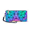 Fashion Mini Money Pack Wrist Bag Slim Thin Women Luminous Geometric Coin Purse Ladies Wallets Money Bag